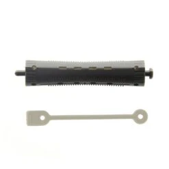 Bigoudis Permanente Longs 91x16mm X12 Noir & Gris