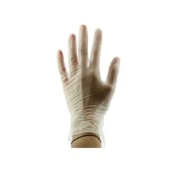 Boite De 100 Gants Jetables En Vinyle Transparent - Taille S