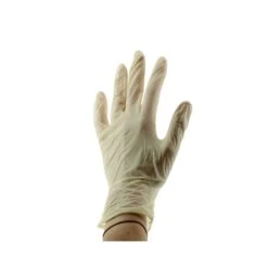 Boite De 100 Gants Latex Sans Poudre Blanc- Taille L -Produits Capillaires boite de 100 gants latex poudre blanc taille l 2