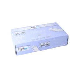 Boite De 100 Gants Latex Sans Poudre Blanc - Taille S -Produits Capillaires boite de 100 gants latex poudre blanc taille s 2