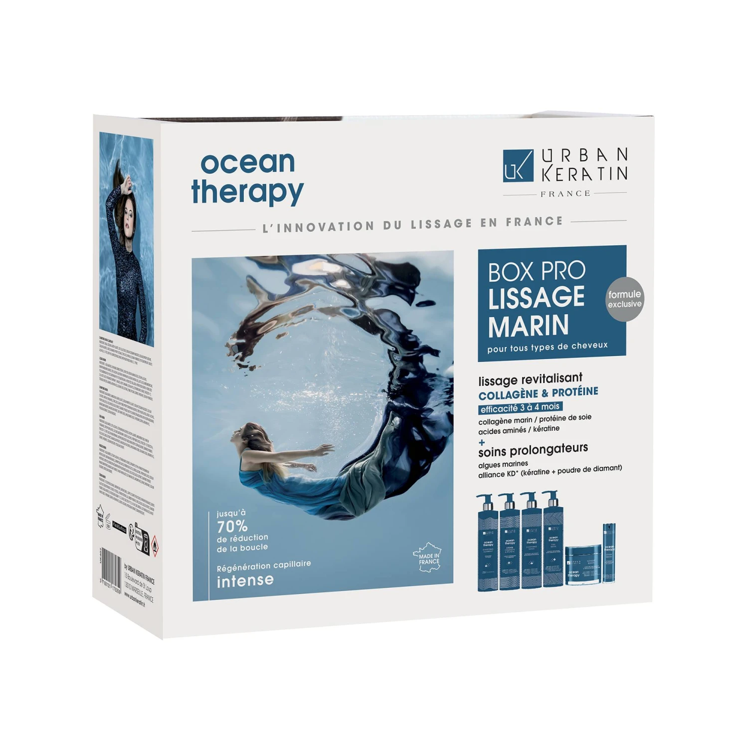 Box Pro Lissage Marin Ocean Therapy + Soins Prolongateurs (6x400ml) / 2400ml 1 Box Pro Lissage Marin Ocean Therapy + Soins Prolongateurs (6x400ml) / 2400ml