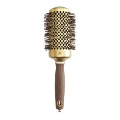 Olivia Garden Brosse Brushing Ronde Expert Blowout Shine Wavy Bristles Gold&Brown 55mm