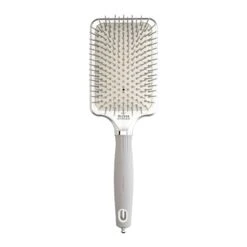 Olivia Garden Brosse Démêlante Expert Care Rectangular Nylon Bristles Silver L