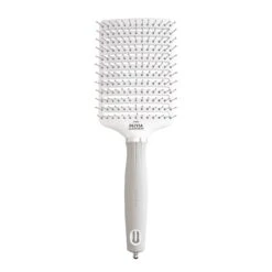 Olivia Garden Brosse Démêlante Expert Care Vent Nylon Bristles White&Grey L -Produits Capillaires brosse demelante expert care vent nylon bristles whitegrey l 4