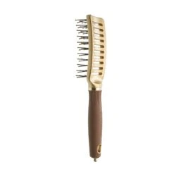 Olivia Garden Brosse Démêlante Expert Style Vent Nylon Bristles Gold&Brown -Produits Capillaires brosse demelante expert style vent nylon bristles goldbrown 2