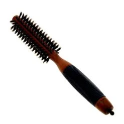 Brosse De Brushing 38mm -Produits Capillaires brosse ronde 8 rangs en poils de sanglier 38mm 3