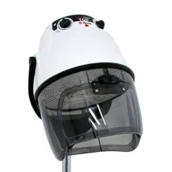 Casque Sèche-cheveux Professionnel Super Top 1 Vitesse Sur Pied Blanc