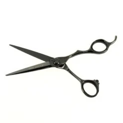 Ciseaux De Coupe Noir Chromé Lames 3D Taille 5.75