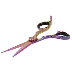 Ciseaux De Coupe Offset Rainbow Chromé 5.5