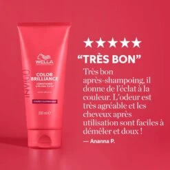 Wella Professionals Après-shampoing Protection Couleur Cheveux épais Color Brilliance / 200ml -Produits Capillaires color brilliance apres shampoing cheveux epais 200ml 5