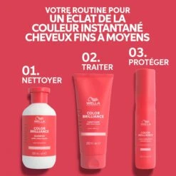 Wella Professionals Après-shampoing Cheveux Colorés Et Fins à Moyens Color Brilliance / 200ml -Produits Capillaires color brilliance apres shampoing pour cheveux colores fins a moyens 200ml 5
