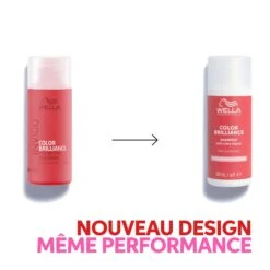 Wella Professionals Shampoing Cheveux Colorés Et Fins à Moyens Color Brilliance / 50ml -Produits Capillaires color brilliance shampoing pour cheveux colores fins a moyens 50ml 1