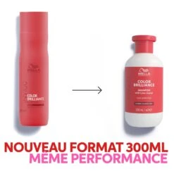 Wella Professionals Shampoing Cheveux Colorés Et épais Color Brilliance / 300ml -Produits Capillaires color brilliance shampoing pour cheveux epais et colores 300ml 8