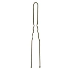 Epingles à Chignon Ondulées Bouts Perlés 70mm Bronze / 500g