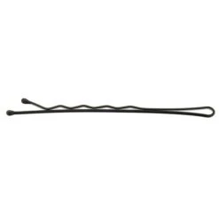 Pinces Guiches Ondulées Bouts Perlés 75mm 500g Noir / 500g