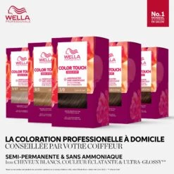 Wella Professionals Kit De Coloration Ton Sur Ton Color Touch Fresh-up / 130ml -Produits Capillaires kit de coloration ton sur ton color touch fresh up 2