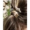Lot De 2 Peignes Barrettes Perles