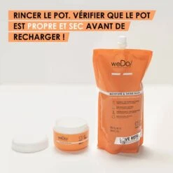 Masque Vegan Hydratation Et Brillance / 500ml -Produits Capillaires masque vegan hydratation et brillance 3