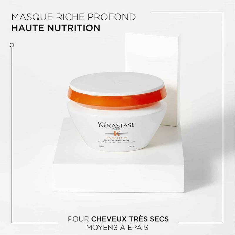 Kérastase Masque Intense Riche Nutritive / 200ml 9 Kérastase Masque Intense Riche Nutritive / 200ml – Image 9
