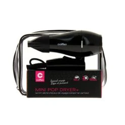 Mini Sèche-cheveux De Voyage Noir -Produits Capillaires mini seche cheveux de voyage noir 4