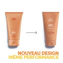 Wella Professionals Crème Anti-frisottis Nutri-Enrich / 150ml -Produits Capillaires nutri enrich creme de lissage anti frisottis 150ml 2