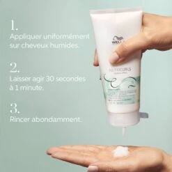 Wella Professionals Après-shampoing Cheveux Bouclés Et Ondulés Nutricurls Waves & Curls / 200ml