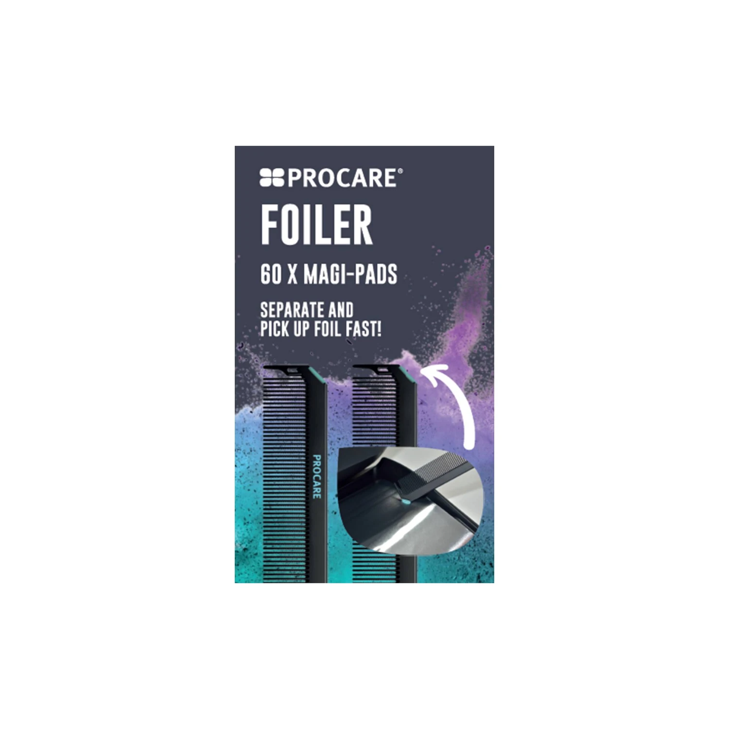 Peigne à Queue En Carbone Foiler 100mm 4'' 3 Peigne à Queue En Carbone Foiler 100mm 4'' – Image 3