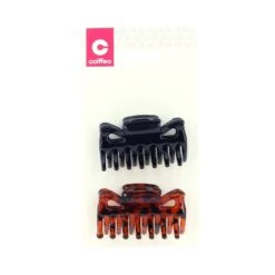 Pince PM Noir Et écaille X2 -Produits Capillaires pince pm noir et ecaille x2 1