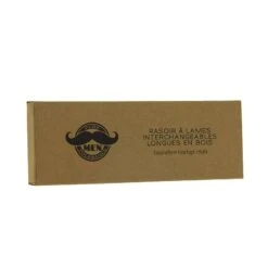 Rasoir à Lame Interchangeable En Bois Black + 10 Lames Double Edge Longues 6 Rasoir à Lame Interchangeable En Bois Black + 10 Lames Double Edge Longues -Produits Capillaires rasoir a lame interchangeable bois black 10 lames double edge longues 2