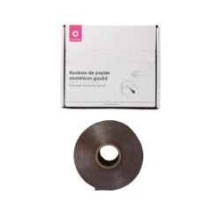 Rouleau Papier Aluminium Gaufré 15microns X 12cm X 100m