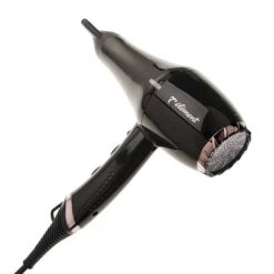 Sèche-cheveux Noir & Marron Glacé -Produits Capillaires sechoir noir marron glace flow shine pro 3