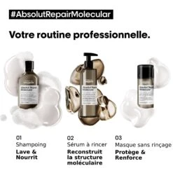 Sérum à Rincer Professionnel Absolut Repair Molecular / 250ml -Produits Capillaires serum a rincer professionnel absolut repair molecular 250ml 1
