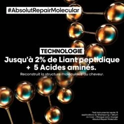 Sérum à Rincer Professionnel Absolut Repair Molecular / 250ml -Produits Capillaires serum a rincer professionnel absolut repair molecular 250ml 2