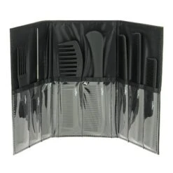 Set De 8 Peignes En Carbone