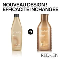 Redken Shampoing Hydratant All Soft NEW / 300ml -Produits Capillaires shampoing hydratant all soft new 1