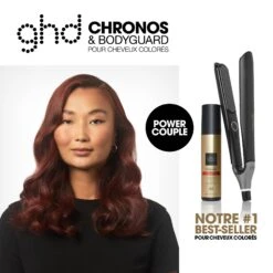 Styler® Ghd Chronos Noir Et Spray Thermoprotecteur Bodyguard Cheveux Colorés / 120ml -Produits Capillaires styler ghd chronos noir et spray thermoprotecteur bodyguard cheveux colores 2
